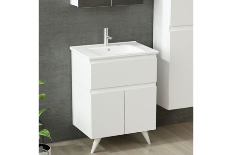 NİKA BANYO DOLABI 65CM AY2K1Ç 2K2A ETJ BOY BEYAZ