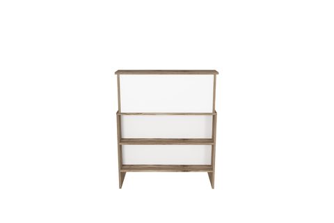 VENÜS ÇEKMECELİ BANKO, SEKRETER MASASI, ÇAM BEYAZ, 90 CM