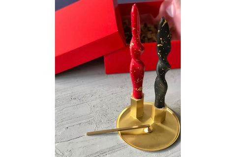 GOLD MAT SUNUMLUK DÜZ YUVARLAK SERVİS TEPSİSİ LONDON