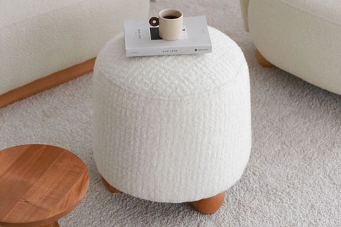 EVODEKO FUMİ PUF, BEYAZ