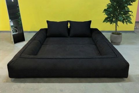 KATLANIR YATAK ÇOK FONKSİYONLU KOLTUK, SİYAH