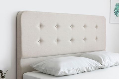 NOTTE BAZA VE BAŞLIK SETİ, KREM, 180X200