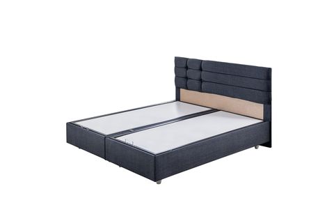 VİYANA BAZA BAŞLIK LETTO YATAK SETİ, LACİVERT, 150X200
