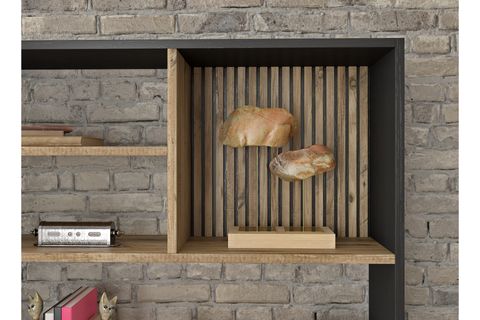 NOVA ZEBRA KİTAPLIK, 7 BÖLMELİ