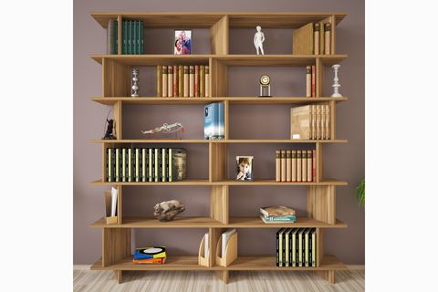 AZURE KİTAPLIK, ÇAM, 180 CM