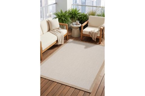 FRESCO EKRU NATURAL YIKANABİLİR HALI 23745A, 120X200