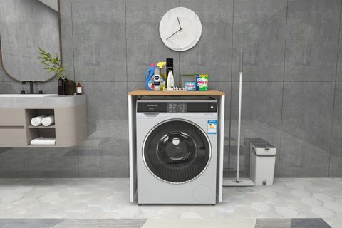 ARİN SOLO ÇAMAŞIR MAKİNESİ DOLABI, ÇAM BEYAZ, 89X65 CM