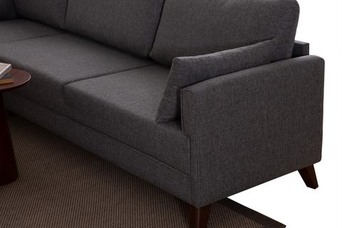 GLORİA KÖŞE KOLTUK, GRİ, SOL KÖŞE