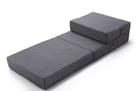 VALERIA KATLANIR YATAKLI TEKLİ KOLTUK, GRİ