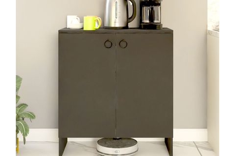 KABİ İKİ KAPAKLI ÇOK AMAÇLI DOLAP, ANTRASİT