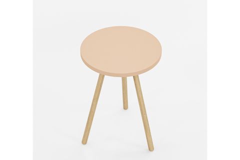 YURİ YUVARLAK YAN SEHPA, CAPPUCCİNO