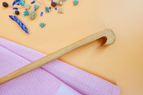 CASTLE SEKİZLİ BAMBU DESENLİ KAŞIK SETİ VE HAVAN