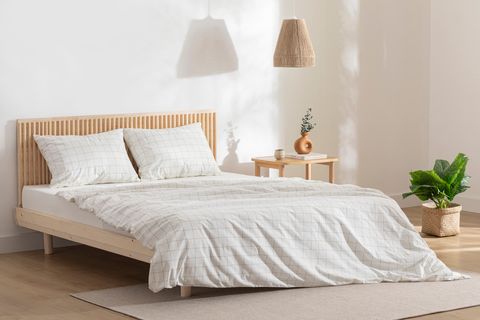 LUNA SİMPLE LEAVES RANFORCE NEVRESİM SETİ, TEK KİŞİLİK