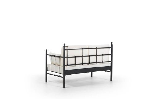 LALAS DK METAL SOFA SEDİR SİYAH 70X140CM
