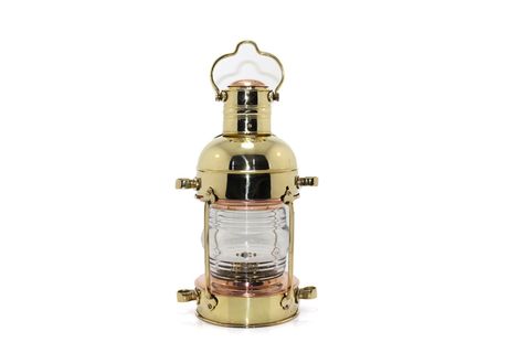 LİVAVA PİRİNÇ GAZ LAMBASI KANDİL, ALTIN, 37X20