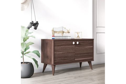 RUUM STORE BY DOĞTAŞ VEGA İKİ KAPAKLI ALÇAK DOLAP CEVİZ