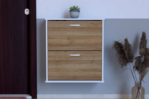 UMAY ASMA 72 CM 2 DÜŞER KAPAKLI AYAKKABILIK, MEŞE