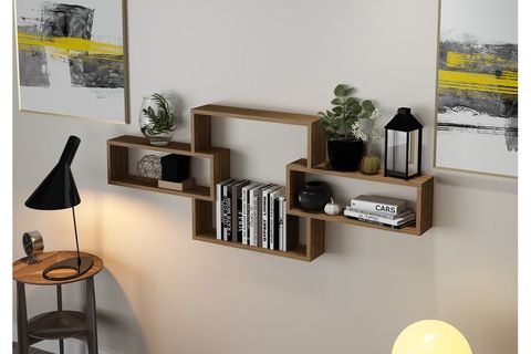 BASE DUVAR RAFI YERLİ CEVİZ