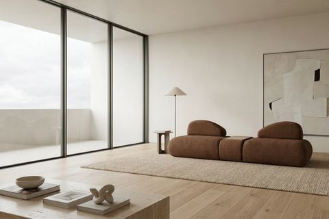 LİVA KANEPE SEHPALI, KAHVE