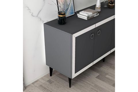 SELLEN KONSOL, ANTRASİT BEYAZ