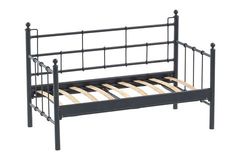 LALAS METAL SOFA SEDİR İKİLİ KOLTUK, ANTRASİT, 70X140