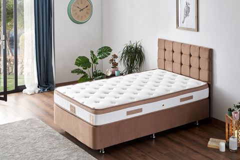 NİRON LATTE TEK KİŞİLİK YATAK, FULL SERT TEK KİŞİLİK YATAK, 90X190