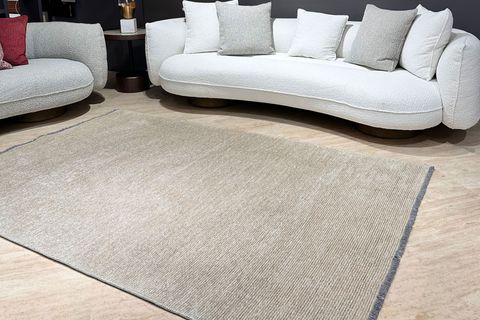 KONYA MODERN ÇİZGİLİ SALON HALISI, BEJ, 250X350