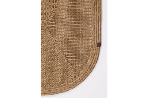 BOHO NATUREL OVAL JÜT TABAN BOHEM HALI, 01, 60X100