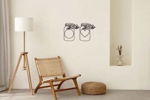 GÜL CAM ŞİŞELAZER KESİM TABLO,30X34