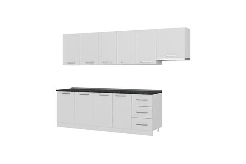 MİNAR FELİX 295 CM MUTFAK DOLABI BEYAZ 295-B4