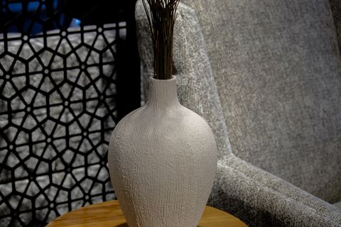 HARMONİA DOKULU TERRACOTTA VAZO
