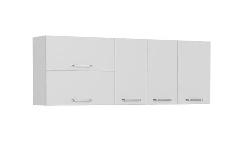 MİNAR 205 CM MUTFAK DOLABI BEYAZ 205-B2-ÜST MODÜL