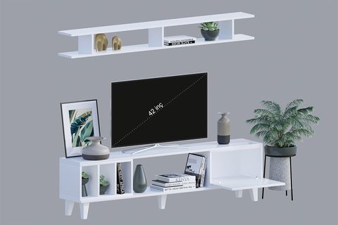 ALEX TV ÜNİTESİ BEYAZ