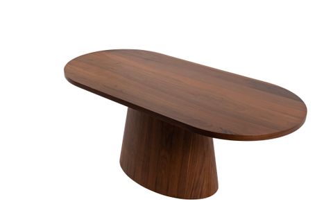 TİTUS AHŞAP KAPLAMALI MDF YEMEK MASASI