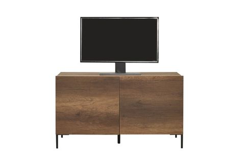ADORE ROMA MODÜLER TV ÜNİTESİ, 2 KAPAKLI, KOYU CEVİZ