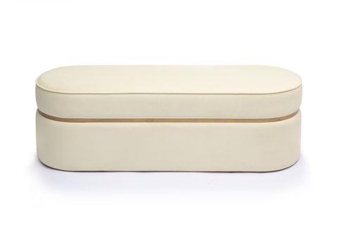 MİNOTTİ KADİFE BENCH, KREM