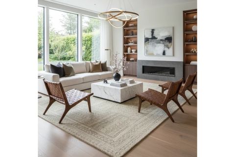 MERİNOS HALI TORONTO KAHVERENGİ SİSAL JÜTT GÖRÜNÜMLÜ MODERN HALI 64109 178  160X230 CM
