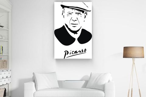 KANVAS TABLO PİCASSO PORTRE 40X60
