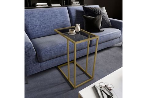 MARSAH HOME ROZY ZİGON SEHPA, GOLD