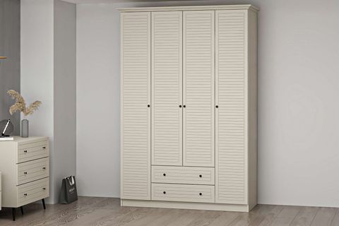 LİVO GARDIROP, KUMTAŞI, 4 KAPAKLI