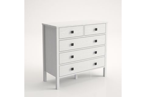 VENEZİA MİNİFİKS ŞİFONYER, WOOD BEYAZ, 5 ÇEKMECELİ