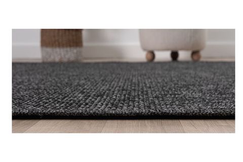 ESSE HAV TOZ VERMEZ KOLAY TEMİZLENEN HASIR DOKU SİSAL HALI, ANTRASİT, 200X400, 664