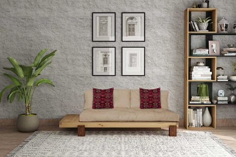 WOODESK ARİN MASİF NATURAL CAMEL RENK SEDİR CPT8301-200