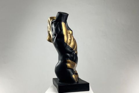 TORS GOLD RISE POP ART DEKORATİF ROMA YUNAN HEYKELLERİ