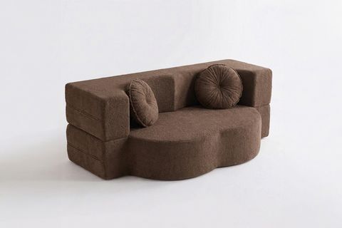 MUSE KATLANIR ÇOK AMAÇLI ÇİFT KİŞİLİK KOLTUK, KAHVERENGİ