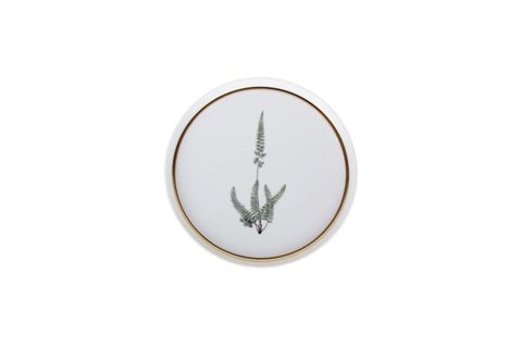 PORLAND BOTANİCAL DESEN DÜZ TABAK 21CM