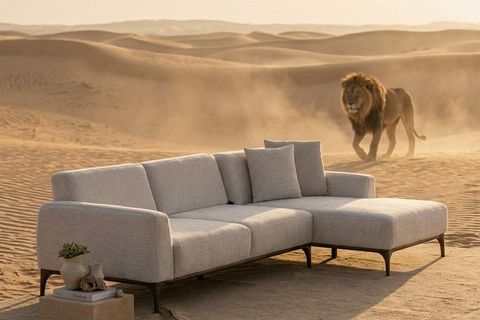 TREND RELAX KÖŞE KOLTUK, KREM, 285X160