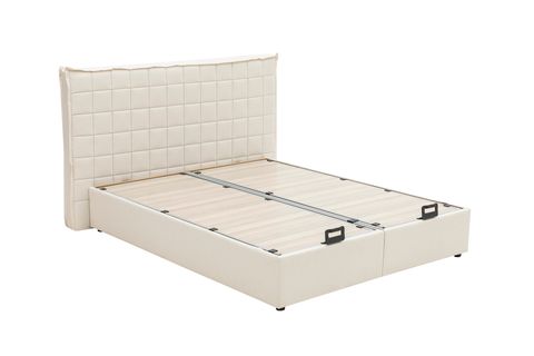 LUNA GRİD BAZA VE BAŞLIK SETİ, AÇIK KREM, 120X200