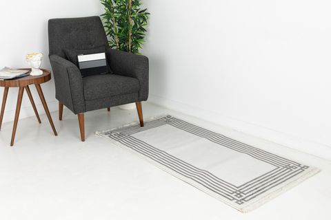 LİFE MAKİNE HALISI 6101, SAÇAKLI, KREM, 80X150