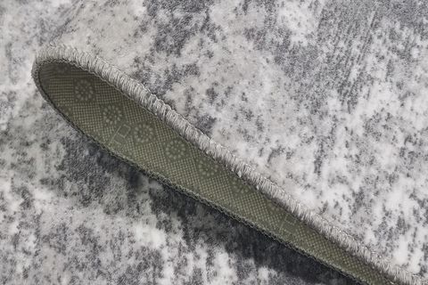 GÜNEŞAÇAR HOME SALON MUTFAK KORİDOR YOLLUK KAYMAZ TABAN RULO KESME GRİ HALI 100X500